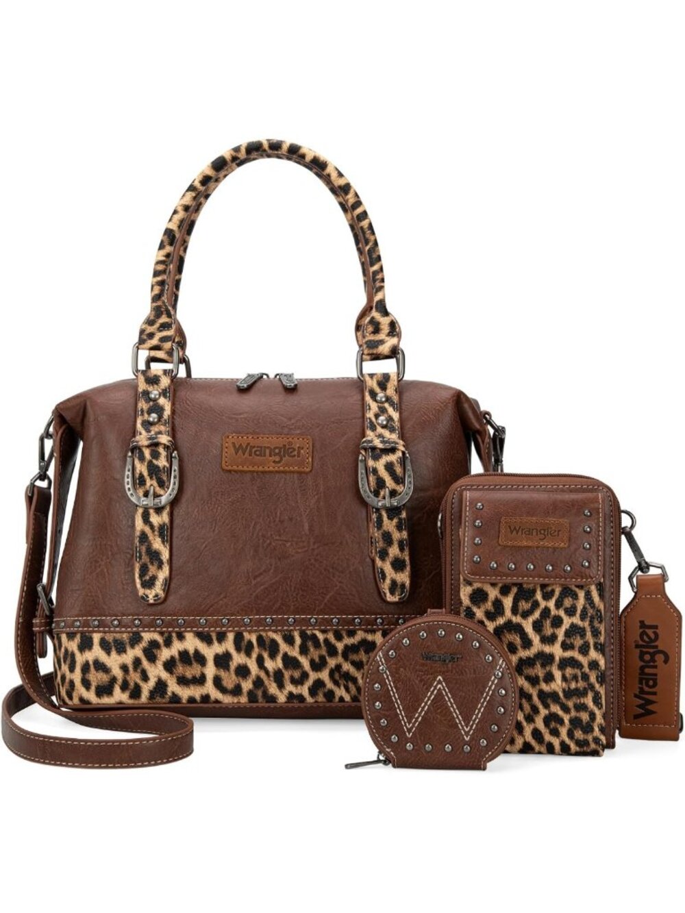 Stylish 3-Piece Women's Doctor Bag Set | Top-Handle Satchel, Cell Phone Bag